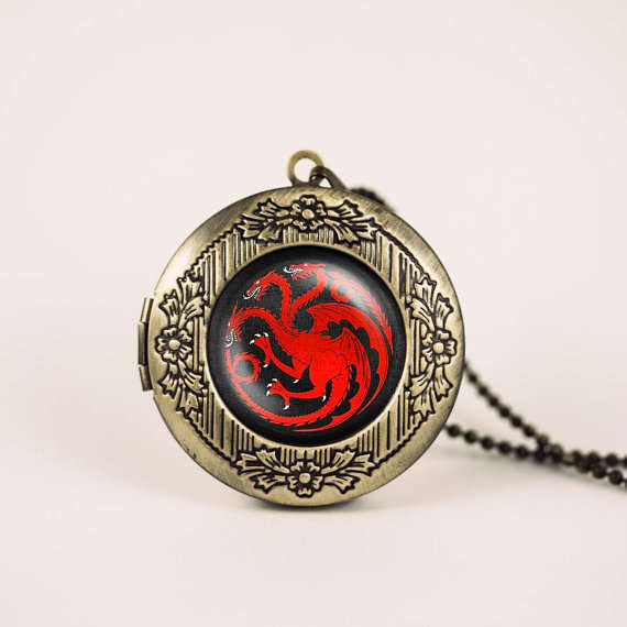 Cổ Điển Với Dây Chuyền Locket - Locket - Dây chuyền - Phụ kiện