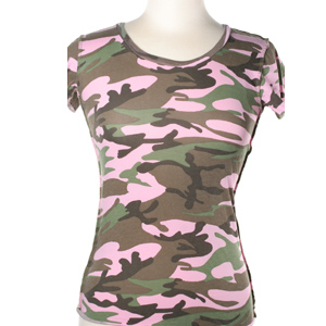 Camouflage Tee - Michelle Roy - Teenage Wear - Top