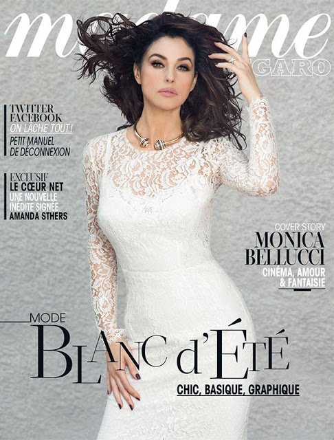Monica Bellucci đẹp mặn mà trên Madame Figaro tháng 7