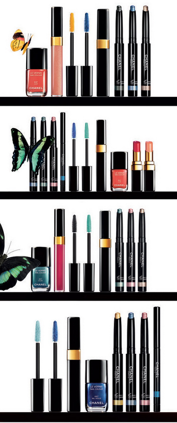 BST make-up L’ete Papillon de Chanel Hè 2013. - Chanel - Hè 2013 - Mỹ phẩm