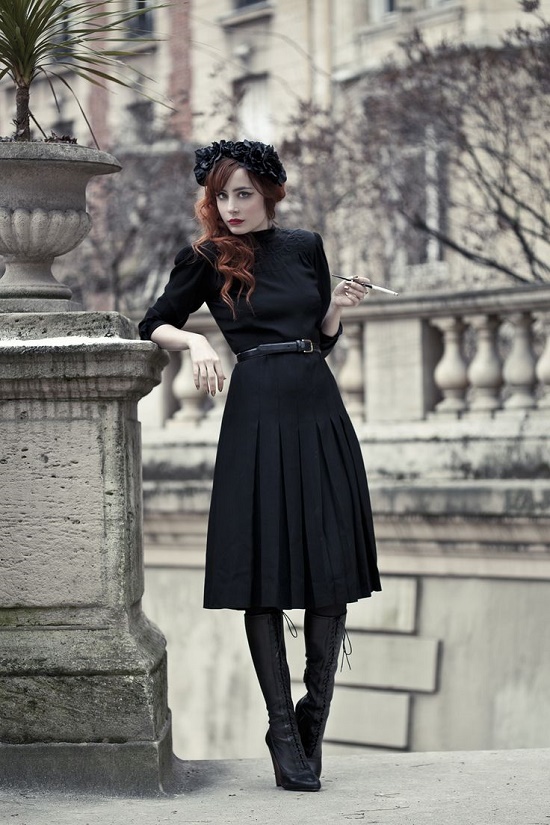 all black fashion outfit - แฟชั่น - แฟชั่นคุณผู้หญิง - เทรนด์ใหม่ - เทรนด์แฟชั่น - แฟชั่นวัยรุ่น - ไอเดีย - การแต่งตัว - แฟชั่นเสื้อผ้า - ผู้หญิง