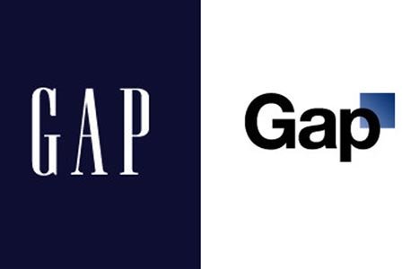 בגדי המלך החדשים: הלוגו החדש של גאפ מעורר סערה