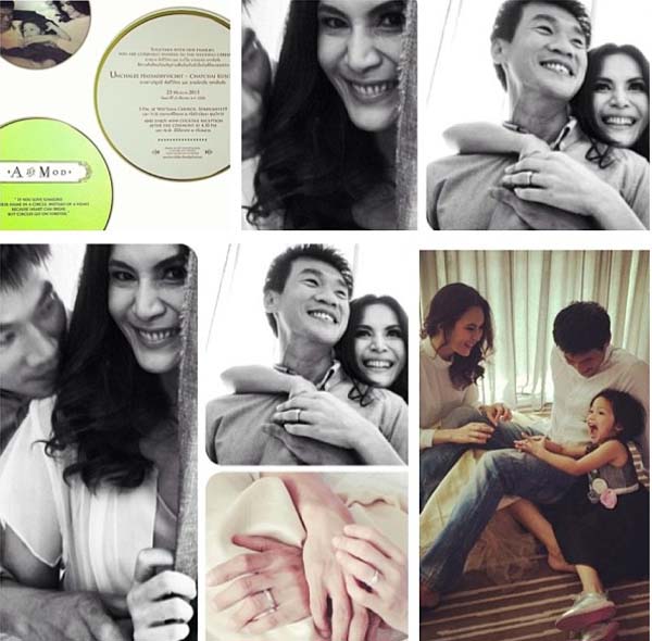 ชื่นมื่นอีกราย "เอ อัญชลี" ควงเจ้าบ่าวหนุ่ม มด ฉัตรชัยเข้าพิธีวิวาห์!! - งานแต่งงาน - งานแต่ง เอ อัญชลี - พิธีแต่งงาน - งานวิวาห์ - เจ้าสาว - งานแต่งพี่สาวโย