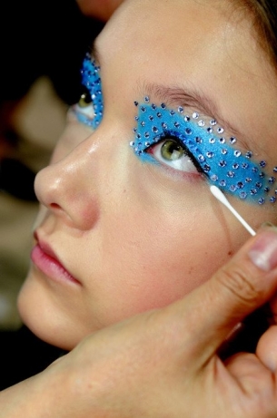 The Most Cool and Dramatic Halloween Makeup Looks From The Runway - Runway - Makeup - Halloween