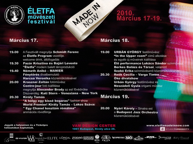 „Életfa - Made In Now” Művészeti Fesztivál - VAM Design Center, 2010. március 17-19. - fesztivál - fotó - Krasznai Zoltán - Kati Stern - divat - kiállítás - rendezvény