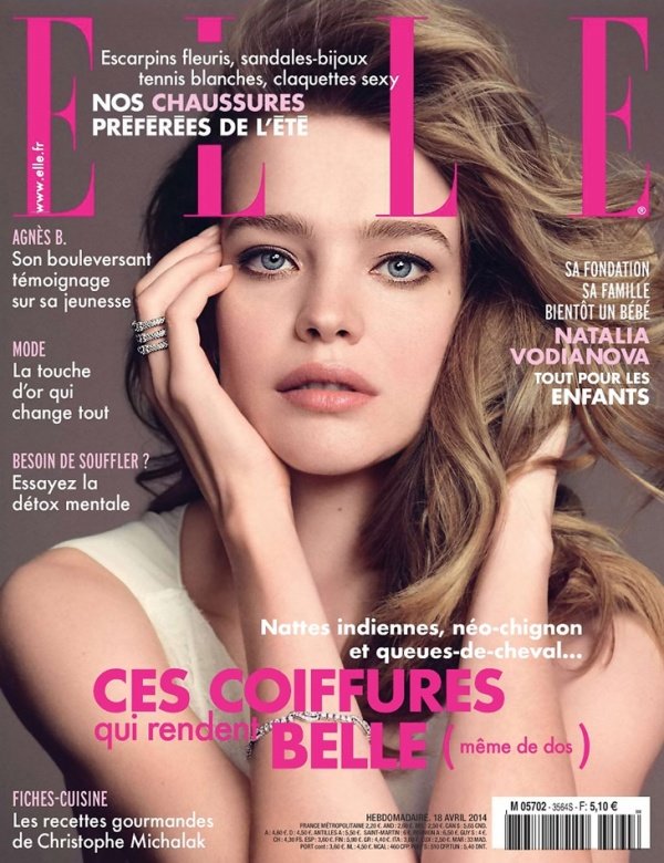 Natalia Vodianova đẹp thuần khiết trên tạp chí Elle Pháp