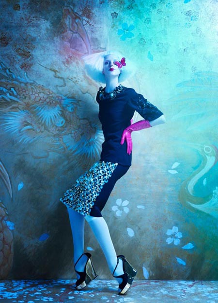 Eastern Fantasy for Elle Canada December 2012 - Elle Canada - Fashion News - Fashion Magazine - Model