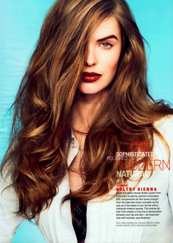 Cùng Robyn Lawley và tạp chí Cosmopolitan Mỹ tháng 5/2014 tô son để hấp dẫn hơn - Robyn Lawley - Làm đẹp - Make-up - Son môi - Trang điểm - Cosmopolitan Mỹ