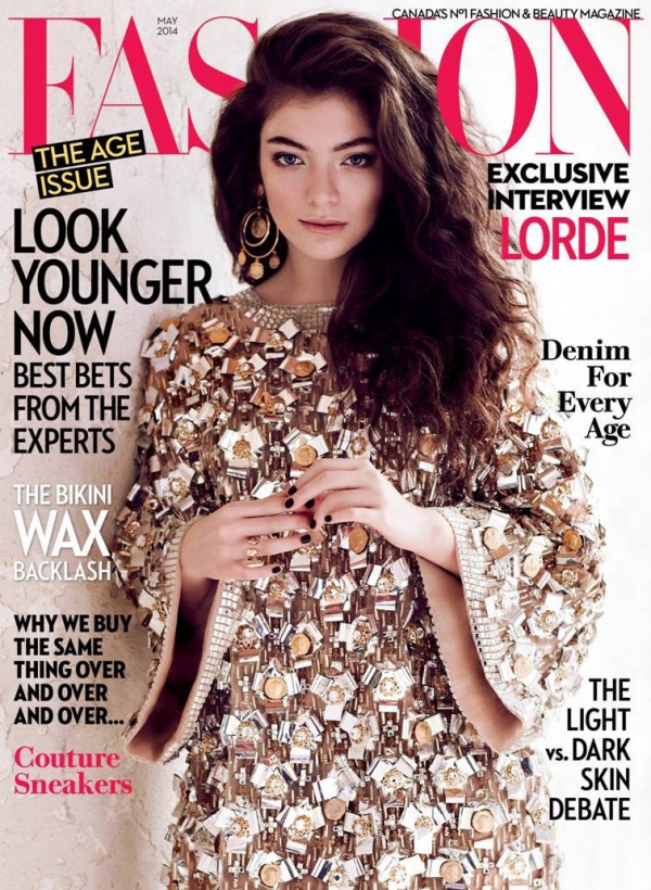 Lorde quyền quý cùng trang phục vàng ánh kim trên tạp chí Fashion - Lorde - Fashion - Sao - Phong Cách Sao - Tin Thời Trang - Hình ảnh