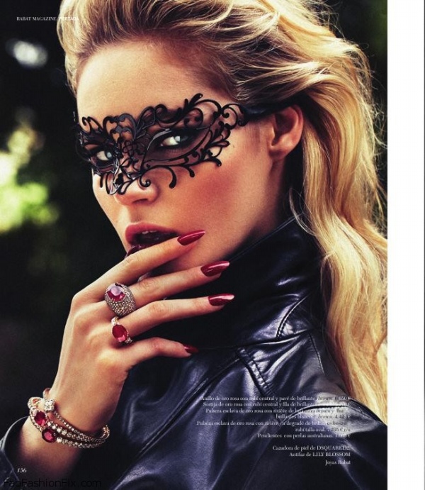 Trang sức đẹp mắt trên tạp chí Rabat Thu 2013 - Julia Ivanyuk - Người mẫu - Tin Thời Trang - Trang sức