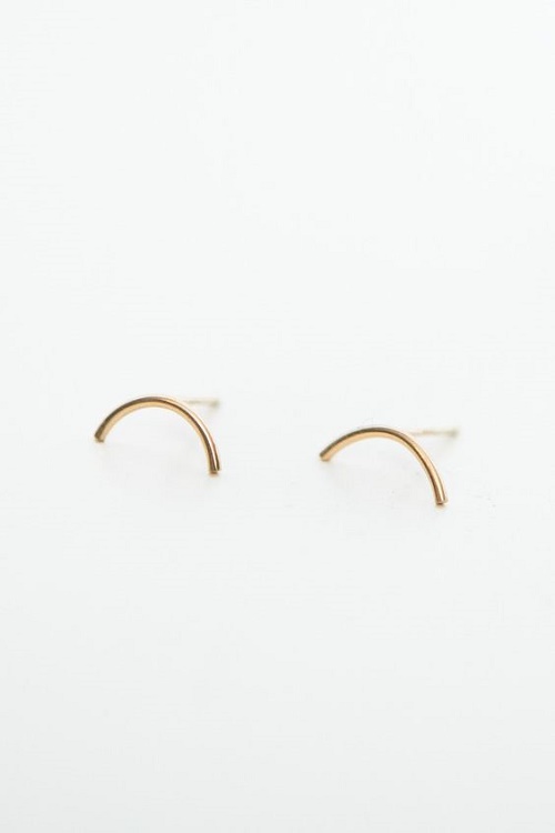 minimal earrings