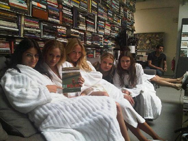 First look: the models of next year's Pirelli - Models - Pirelli calendar - Karl Lagerfeld