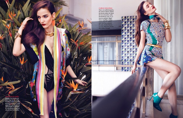 Zuzanna Bijoch rực rỡ trên bìa tạp chí Vogue Latin America tháng 7/2013. - Vogue Latin America - Tin thời trang - Người mẫu - Zuzanna Bijoch