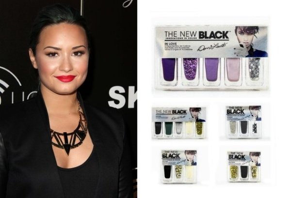 Set sơn móng Demi Lovato The New Black ra mắt sớm hơn dự định