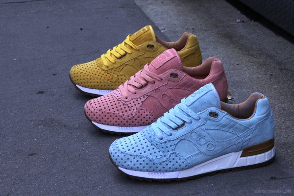 Play Cloths Và Saucony Ra Mắt Giày Thể Thao Màu Sắc Ngọt Ngào - Giày dép - Giày thể thao - Hè 2013 - Play Cloths - Saucony
