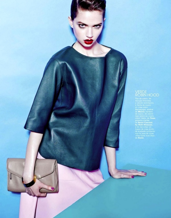Sharon Kavjian chụp ảnh thời trang cho tạp chí Marie Claire Tây Ban Nha tháng 6/2013. - Sharon Kavjian - Thời trang - Tin thời trang - Thư viện ảnh - Người mẫu