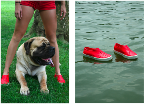 "Boat Shoes" รองเท้าโฟม ลอยน้ำ แฟชั่นแนวสตรีทแวร์ - รองเท้าตอนน้ำท่วม - Boat Shoes - รองเท้า - รองเท้าลอยน้ำ - รองเท้าโฟม