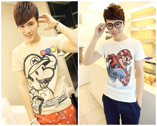 แฟชั่นเสื้อยืดลายการ์ตูน น่ารักสดใสครองใจวัยทีน - แฟชั่นวัยรุ่น - แฟชั่นเสื้อยืด - เสื้อยืดลายการ์ตูน - แบบเสื้อยืดน่ารัก - การแต่งตัว