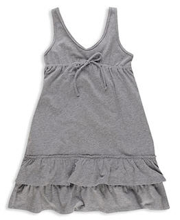 Flounce Ruffle Cotton Dress - HTG81 - Dress - Kids Wear - Girl