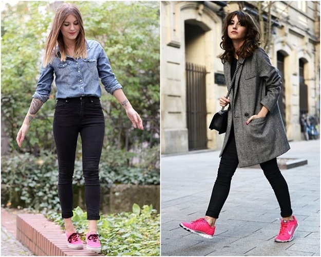 แฟชั่นรองเท้าผ้าใบสีชมพูหวาน ๆ ที่สาว ๆ ต้องไม่พลาด !!! - รองเท้าผ้าใบสีชมพู - รองเท้า - แฟชั่นรองเท้า - แฟชั่นผู้หญิง - แฟชั่นวัยรุ่น