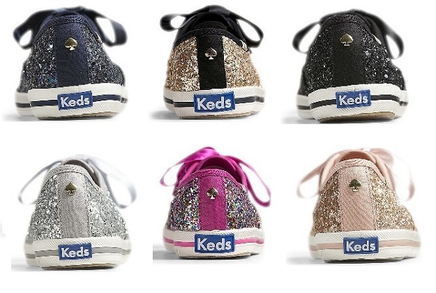 รองเท้าแต่งกลิตเตอร์วุ้งวิ้งจาก KEDS X  kate spade - KEDS X kate spade - รองเท้า - คอลเลคชั่น - เทรนด์