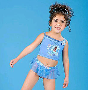 Deluxe Princess Tiana Swimsuit for Girls - Swimsuit - Disney Store - Girl - Kids Swimsuit