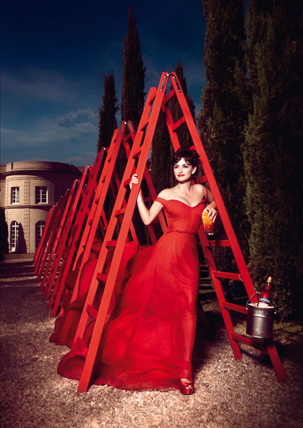 Penelope Cruz Turns Hot Glamorous in 2013 Campari Calendar - Fashion - Photos - Calendar 2013 - Penelope Cruz