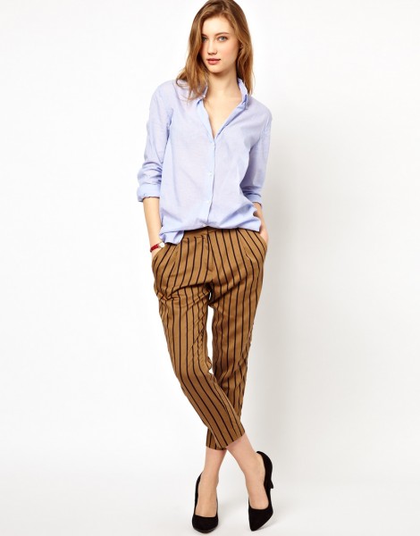 Mặc đẹp với quần crop pant