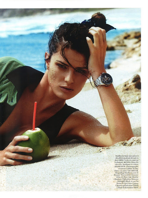 Isabeli Fontana khoe dáng gợi cảm trên Vogue Paris tháng 6&7 - Isabeli Fontana - Vogue Paris - Tin Thời Trang - Người mẫu - Hình ảnh