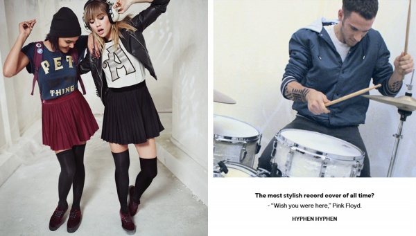 Band Hyphen quậy tưng bừng cùng thời trang H&M Divided - H&M Divided - Thời trang trẻ - Bộ sưu tập - Phong cách sao