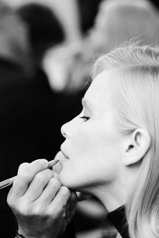 Behind the Scenes with Claudia Schiffer for Chanel - Eyewear - Model - Claudia Schiffer
