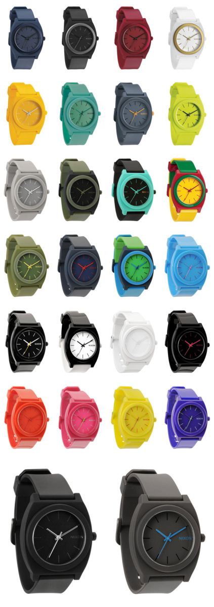สวยมีลูกเล่น นาฬิกาไล่เฉด Dip-Dye Collection จาก Nixon - นาฬิกาไล่เฉด - Dip-Dye Collection - แบรนด์นาฬิกา Nixon - คอลเลคชั่นใหม่ล่าสุด - นาฬิกา - รุ่น Time Teller