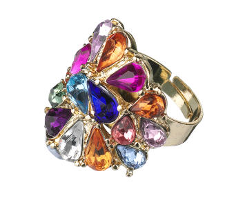 Multi Coloured Stone Ring - Miss Selfridge - Ring - Jewelry