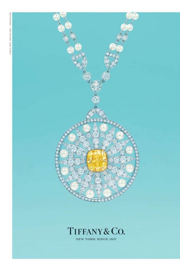 Doutzen Kroes, Arizona Muse, Liu Wen, quảng bá cho nữ trang Tiffany & Co. Xuân / Hè 2013. - Tiffany & Co. - Trang sức