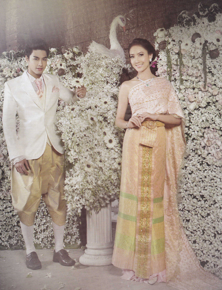 สง่างาม!! แบบ"ชุดไทยแต่งงาน" สำหรับคู่บ่าวสาว
