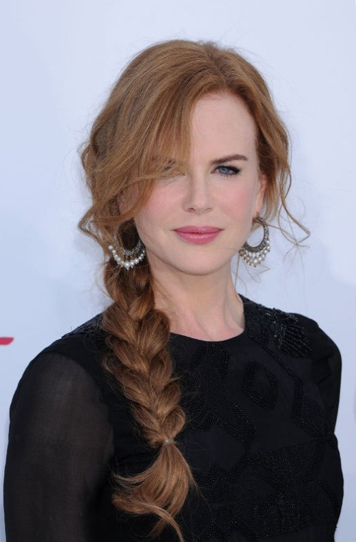 Nicole Kidman: Pletenica naglasila romantičnu šminku