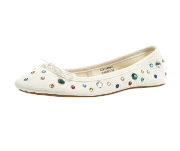VIRTUE Jewel Ballet Pumps - Topshop - Shoes - Women's Shoes