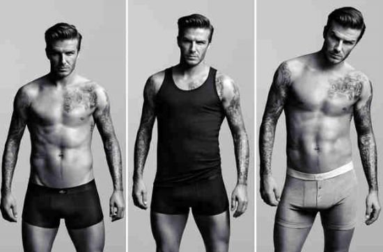 ชุดชั้นใน David Beckham [PHOTOS/VIDEO]