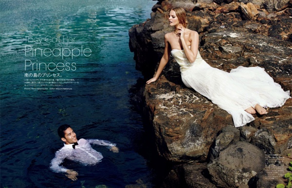 Marloes Horst hóa cô dâu duyên dáng trên tạp chí Vogue Nhật Bản ấn bản “Wedding Special” - Marloes Horst - Thời trang cưới - Người mẫu - Tin thời trang