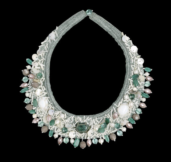 Necklace with multi-colored stones - Necklace - Emporio Armani - Jewelry