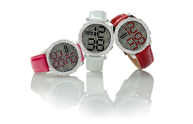 Swarovski kristályok mutatják az időt az új Phosphor karórákon - óra - Phosphor - Swarovski - kiegészítő