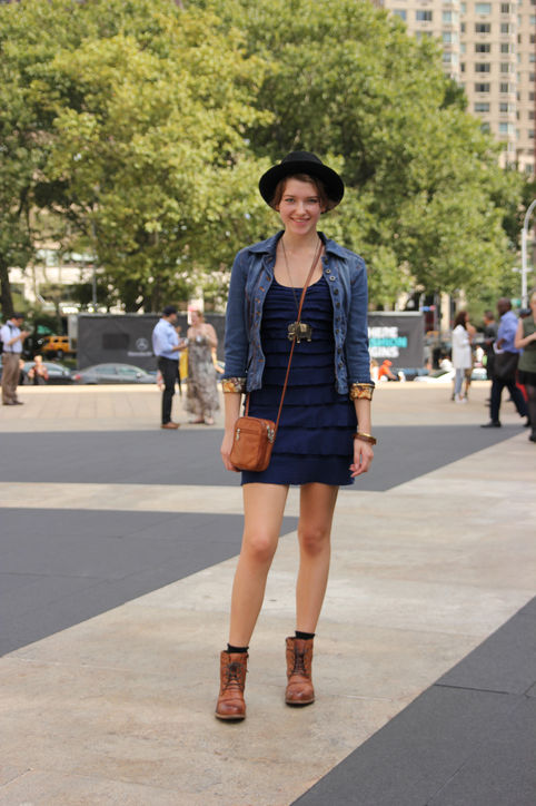 Bắt nhịp xu hướng cùng Street-style tại Tuần lễ thời trang New York - Thời trang nữ - Tư vấn - Thời trang - Xuân 2013 - Tuần lễ Thời trang - New York - Xuống phố