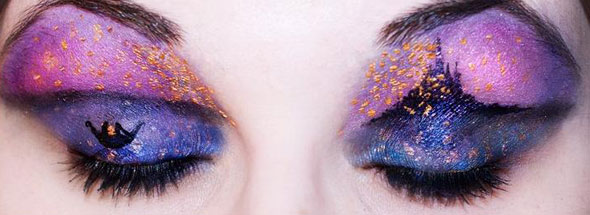 May your wish come true-Disney-inspired eye shadows by Katie Alves - Katie Alves - Disney - Eye shadow - Fashion