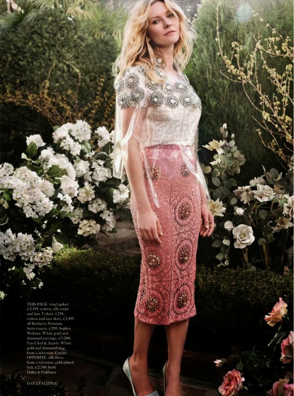 Kirsten Dunst xinh tươi như hoa trên tạp chí Harper's Bazaar Mỹ tháng 5/2014 - Sao - Phong Cách Sao - Tin Thời Trang - Hình ảnh - Kirsten Dunst - Harper's Bazaar Mỹ