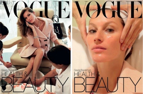 Modni zalogaj: Gisele Bundchen na dve naslovnice za “Vogue Italia”