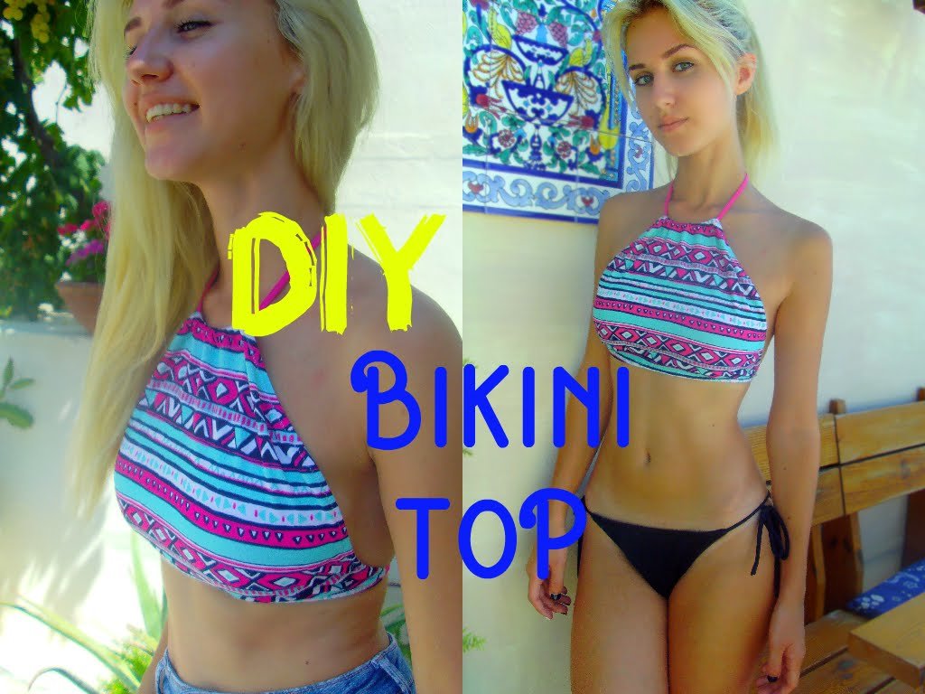 How to: DIY Halter Top Bikini