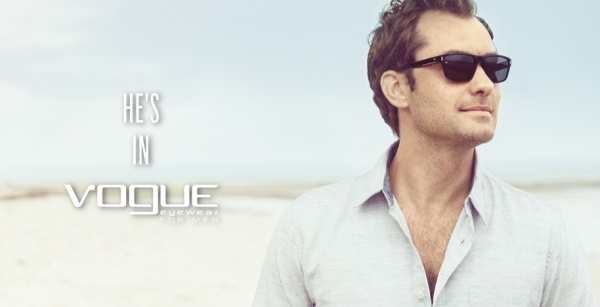 Jude Law làm mẫu quảng cáo BST mắt kính xuân 2013 của Vogue Eyewear - Vogue Eyewear - Mắt Kính - Thời trang - Phụ kiện - Bộ sưu tập - Nhà thiết kế