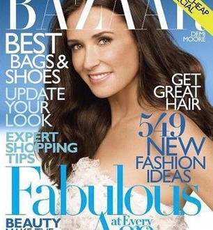 Demi and Harper's Bazaar: Frozen in Time