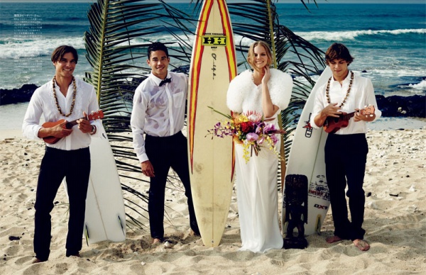 Marloes Horst hóa cô dâu duyên dáng trên tạp chí Vogue Nhật Bản ấn bản “Wedding Special” - Marloes Horst - Thời trang cưới - Người mẫu - Tin thời trang