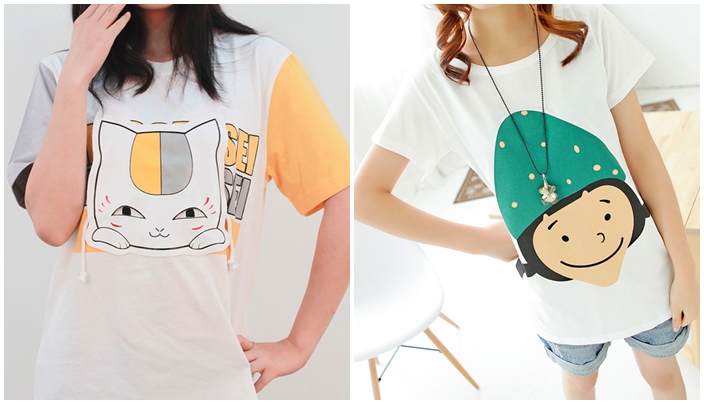 แฟชั่นเสื้อยืดลายการ์ตูน น่ารักสดใสครองใจวัยทีน - แฟชั่นวัยรุ่น - แฟชั่นเสื้อยืด - เสื้อยืดลายการ์ตูน - แบบเสื้อยืดน่ารัก - การแต่งตัว